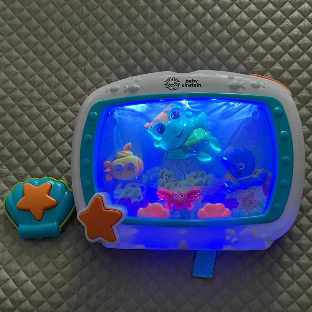 Baby Einstein Ocean Explorer Learning Toy - Blue and Orange - Picture 3 of 4